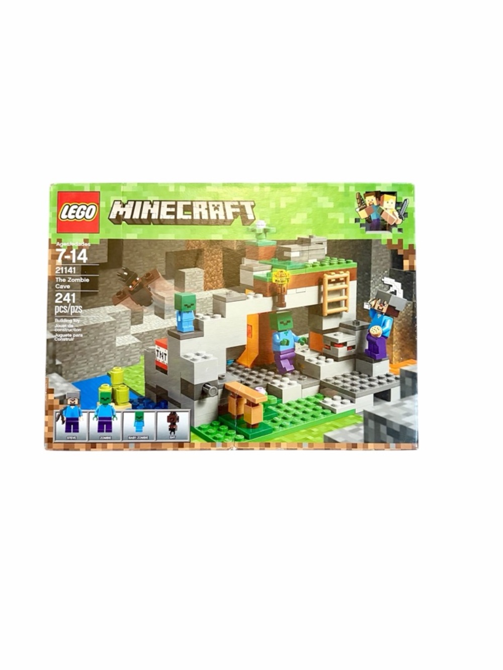 Lego Minecraft The Zombie Cave Building Set 21141 - Brand New in Box!